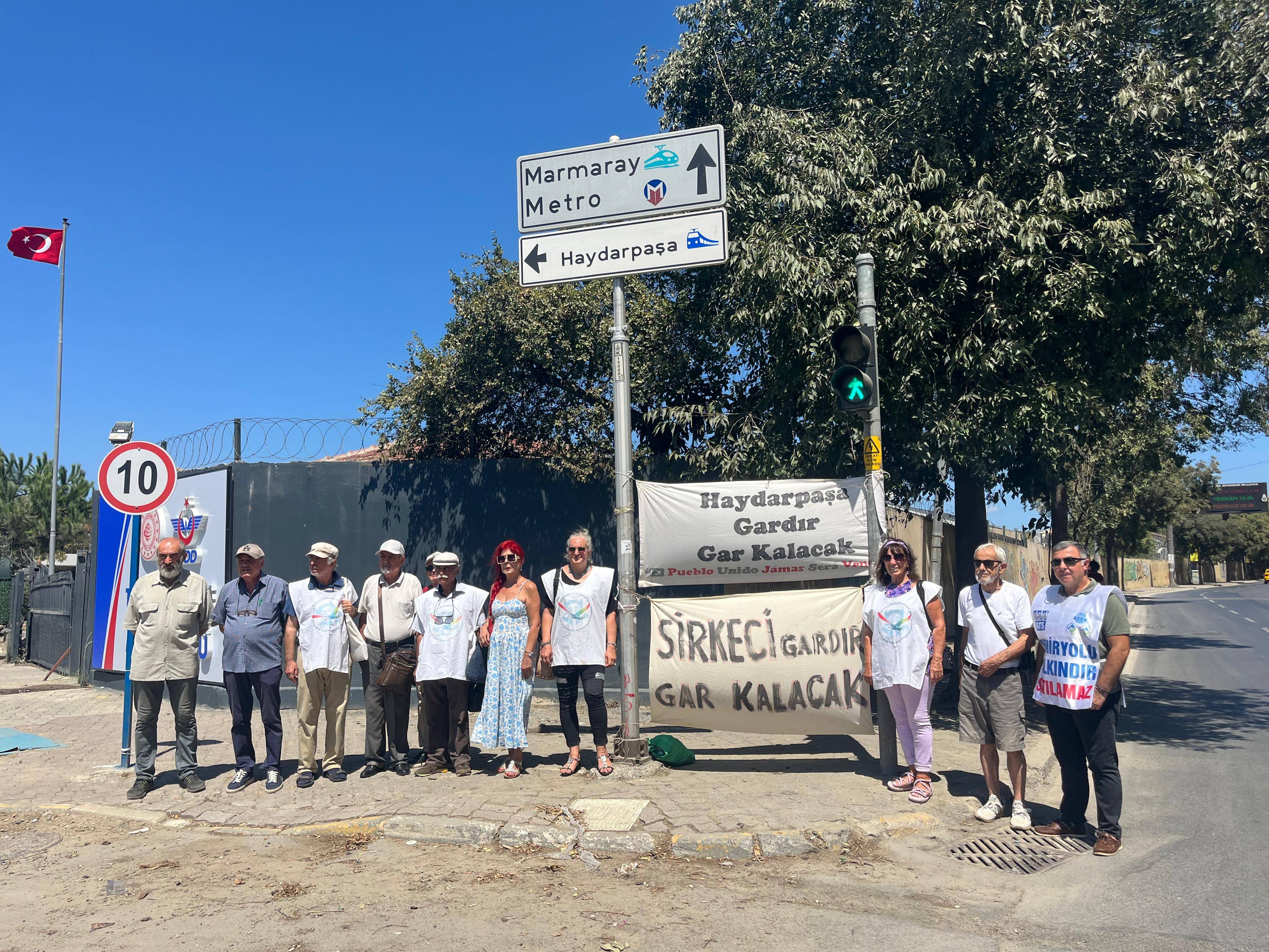 Haydarpaşa Dayanışması tahliye kararına direniyor